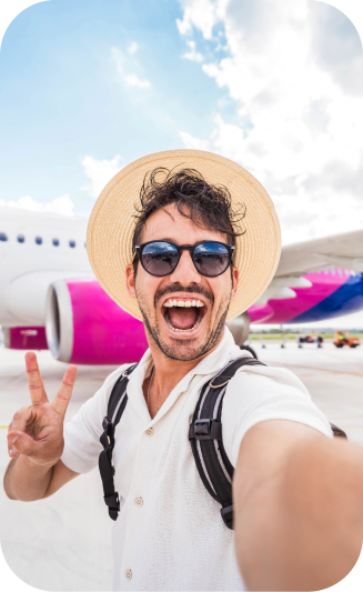 Happy traveler Michael S.