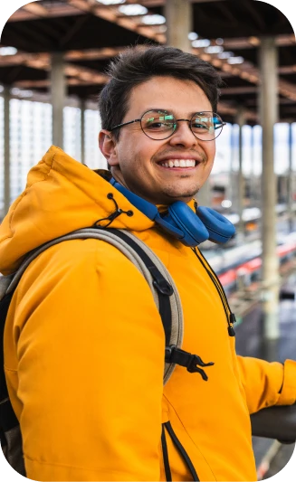 Happy traveler Andrés T.