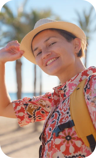 Happy traveler Emily W.