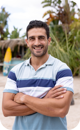 Happy traveler Sebastián H.