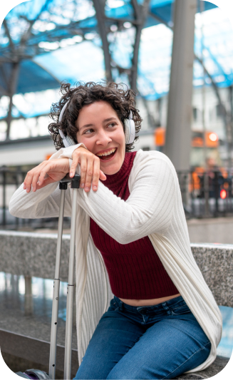 Happy traveler Rebecca T.