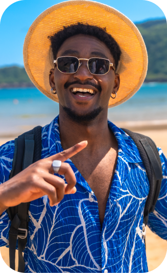 Happy traveler Sergio L.