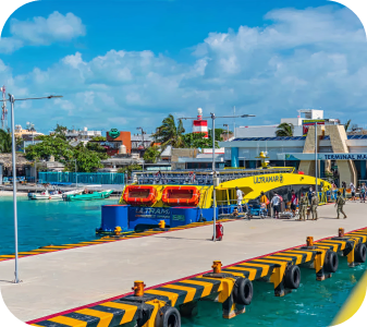 Transfer to Puerto Juarez