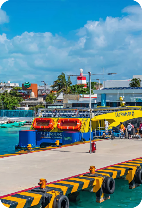 Transfer to Puerto Juarez